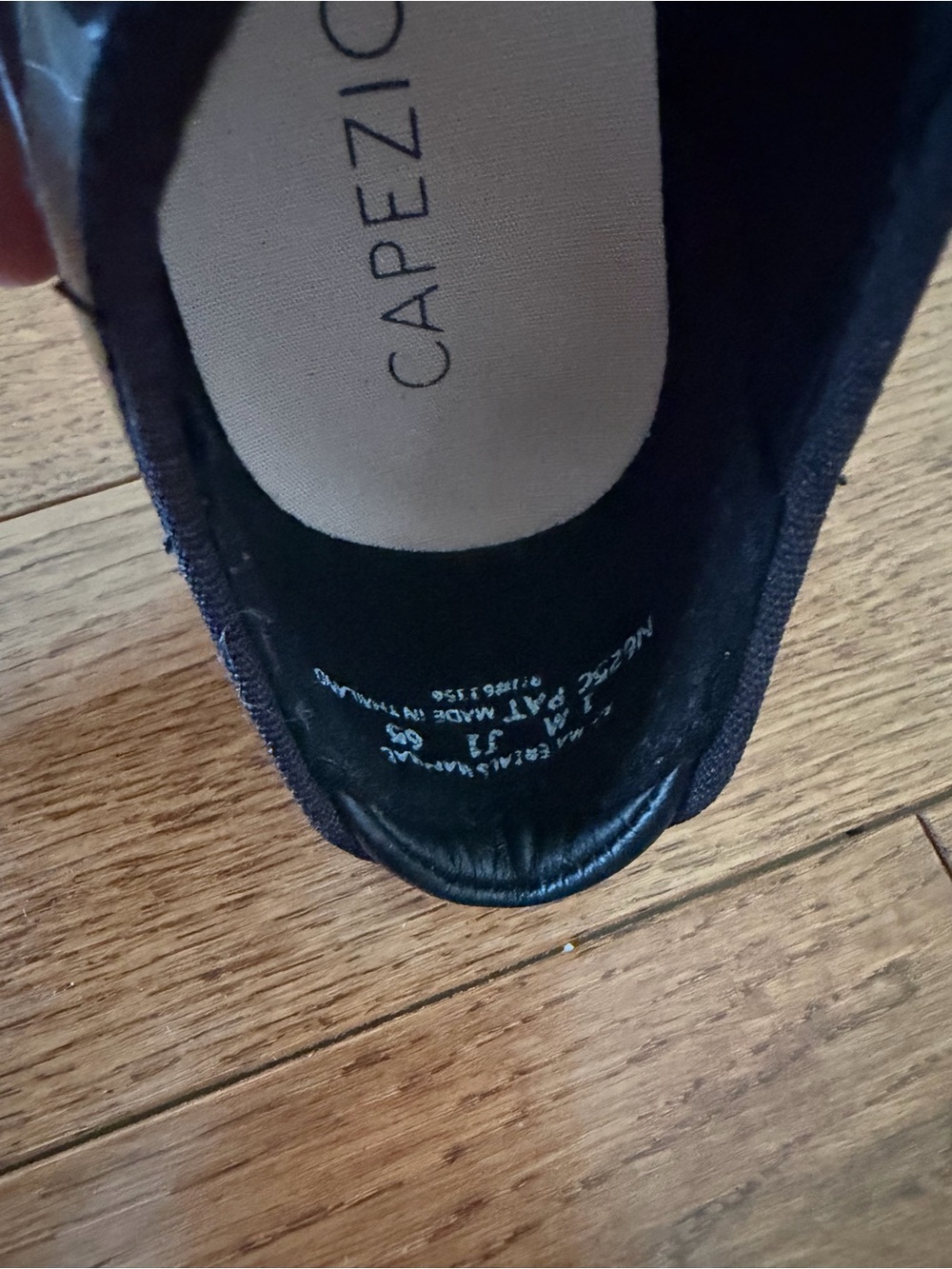 Capezio Black Patent Tap Shoes - Picture 3 of 3